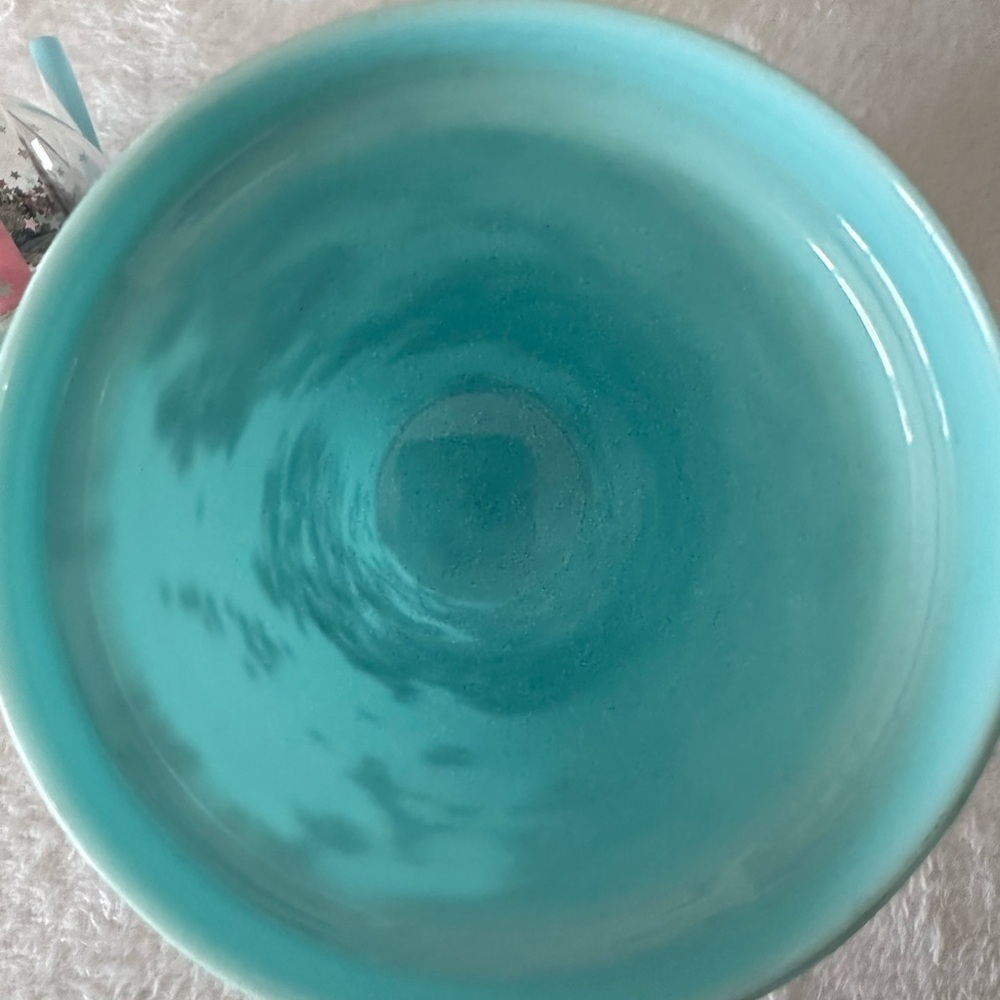 NWT Starbucks Blue Tumbler with Straw - Picture 4 of 4